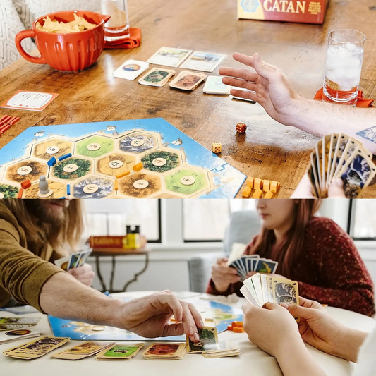 Catan Board Game Puzzle Leisure Toy Game Card Edition Playing Games 2-8 People Party Card Games