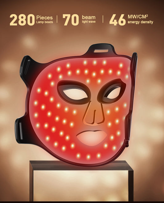 LED Red light 4 in 1 Face Therapy Mask