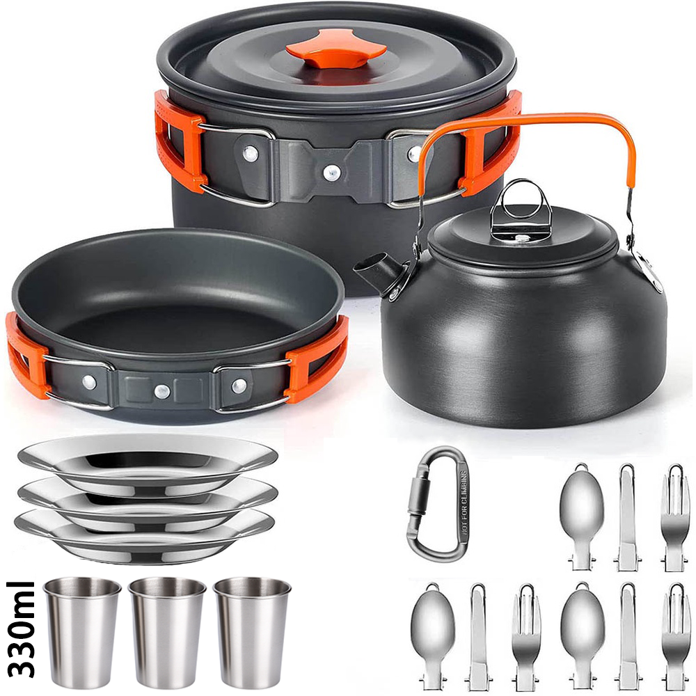 Lightweight Travel And Camping Cooking Tableware Set