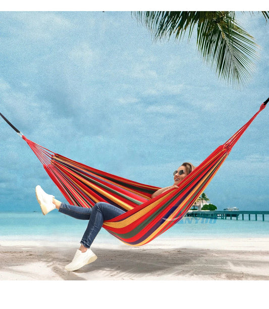 Outdoor Canvas Swing Hammock