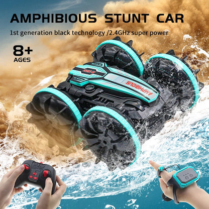 Land And Sea Remote Control Stunt Car